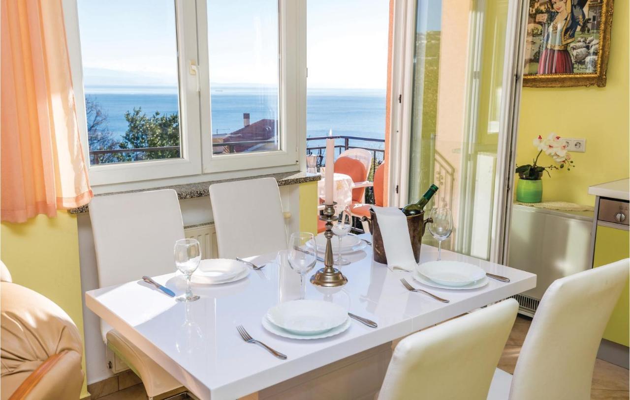 Stunning Apartment In Volosko With House Sea View Eksteriør bilde